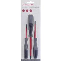 Intercable 1399003 Kruiskop schroevendraaier 3-delig Kruiskop Phillips - thumbnail