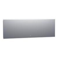 Brauer Jasper Spiegel - Rechthoekig - 200 cm - met Directe LED-Verlichting - Dimbaar - met Touchbediening - thumbnail