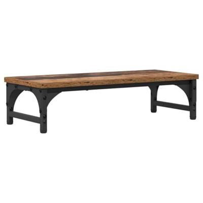 VidaXL Monitor stand oud hout 55 x 23 x 14 cm bewerkt hout VidaXL Monitor stand oud hout 55 x 23 x 14 cm bewerkt hout