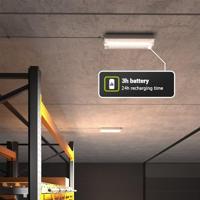 Salus LED Noodverlichting met accu wand-/plafondmontage 3 Watt 6500K IP65 Spatwaterdicht Incl. pictogram met vluchtwegaanduiding - thumbnail