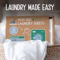 Eco Green Living Wasstrips parfumvrij - 60 stuks - thumbnail