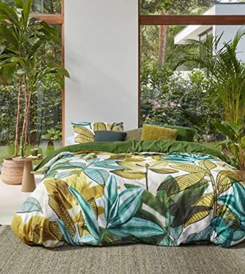 Beddinghouse Beddinghouse Eden Dekbedovertrek Green 200x200/220 cm