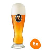 Franziskaner - Bierglas Weizen 330 ml - 6 stuks - thumbnail