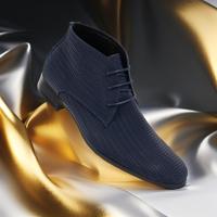 Vittorio Blue High Lureaux - Handgemaakte Nette Schoenen Voor Heren - thumbnail