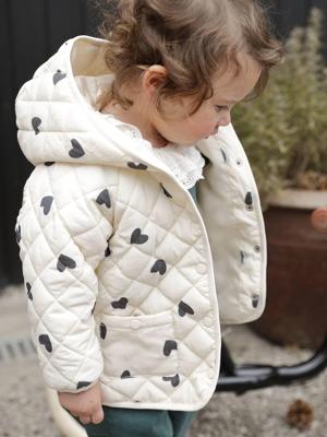 Babysalopette van fluweel met volants groen