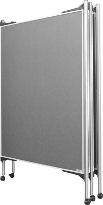 magnetoplan Presentatiewand Präsentationswandset Filz (b x h) 1200 mm x 1500 mm Vilt Grijs Tweezijdig te gebruiken, Inklapbaar, Prikbord 1101006 magnetoplan Presentatiewand Präsentationswandset Filz (b x h) 1200 mm x 1500 mm Vilt Grijs Tweezijdig te gebruiken, Inklapbaar, Prikbord 1101006