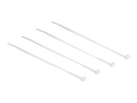 Delock 18606 Kabelbinders transparant L 200 x B 3,6 mm 100 stuks - thumbnail