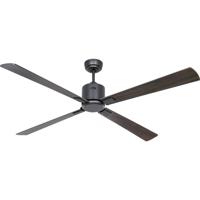 CasaFan ECO NEO III 152 BG-NB/KI Flügel WiFi Nussbaum/Kirsche Plafondventilator 27 W (Ø x h) 152 cm x 360 mm Basaltgrijs Met afstandsbediening, Timer, Met - thumbnail