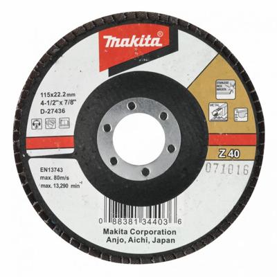 Makita Accessoires Lamellenschuursch. 115x22 K40 - D-27436 Makita Accessoires Lamellenschuursch. 115x22 K40 - D-27436