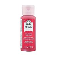 FolkArt • metallic acrylic paint garnet red 59ml - thumbnail