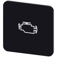 Siemens 3SU1900-0AF16-0RY0 3SU19000AF160RY0 Vierkant (b x h) 22 mm x 22 mm Motorsymbool Zwart, Wit 10 stuk(s) - thumbnail