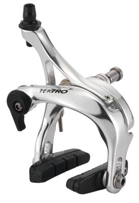 TEKTRO remset caliper r540 + rempad p422, zilver