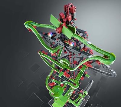 Fischertechnik marble runs dynamic xxl - thumbnail