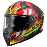 LS2 integraalhelm "ff811 vector ii carbon tantic". helmet ff811 vector ii tantic l red/yellow - thumbnail