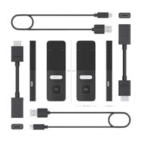 HDMI-adapter Aisens ASWL-H2K30M001-BK Zwart - thumbnail