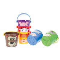 Johntoy happy world stapelemmers, 3st. - thumbnail