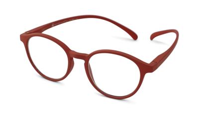 Leesbril Klammeraffe -No. 12-Red -+1.00