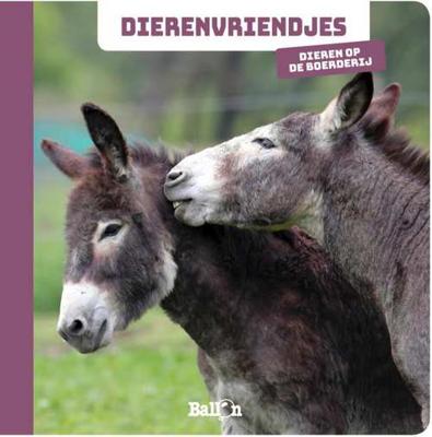 Wins Holland Dierenvriendjes kartonboekje dieren op de boerderij
