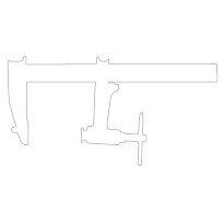Bahco stalen lijmklem30x9 cm | 306603000