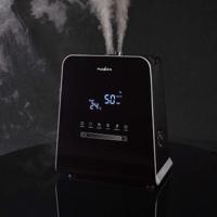 SmartLife Luchtbevochtiger | 30 W | Met Koele en Warme mist | 5.5 l | Hygrometer | Timer | Afstandsbediening | Nachtstand | Zwart - thumbnail