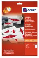 Tafelnaambord Avery L4796-20 210x60mm wit 20 stuks - thumbnail