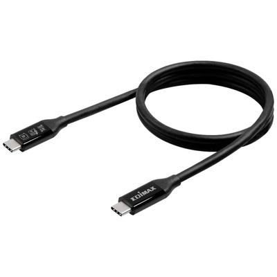 EDIMAX UC4-010TB V2 USB-kabel USB 4.0, Thunderbolt 3 USB-C stekker 1.00 m Zwart EDIMAX UC4-010TB V2 USB-kabel USB 4.0, Thunderbolt 3 USB-C stekker 1.00 m Zwart