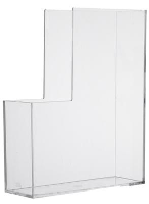 HEMA Tijdschriftencassette 23x8x28 (transparant)