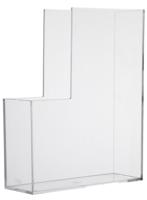 HEMA Tijdschriftencassette 23x8x28 (transparant) - thumbnail