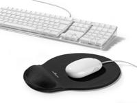 Durable MOUSE PAD ERGOTOP GEL - 5748 Muismat met polssteun Zwart (b x h x d) 260 x 26 x 230 mm - thumbnail