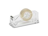 MAUL visitekaartbox acryl met deksel incl. index 11.4x19x7.2cm - thumbnail