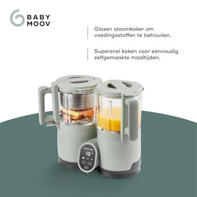 Multifunctionele keukenmachine Nutribaby Glass BABYMOOV groen Multifunctionele keukenmachine Nutribaby Glass BABYMOOV groen