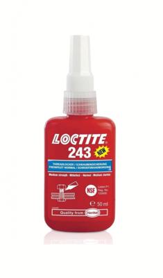 Loctite borgmiddel 243 50ml (medium) Loctite borgmiddel 243 50ml (medium)
