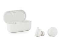 Denon PerL echte draadloze oordopjes, gepersonaliseerd geluidsprofiel, ruisonderdrukkende oordopjes, waterbestendige oortelefoons, met ingebouwde microfoons en lange levensduur van de batterij - wit - thumbnail