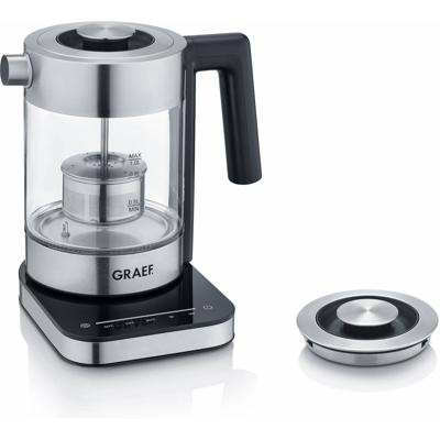 Graef WK350 Waterkoker Oververhittingsbeveiliging Aantal/Volume: 1 l RVS