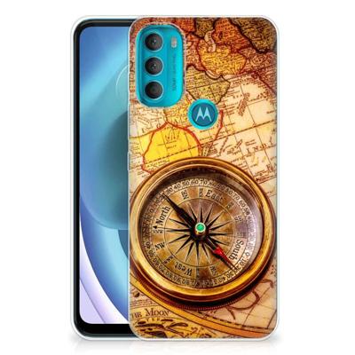 Motorola Moto G71 5G | Silliconen Back Cover | Kompas Motorola Moto G71 5G | Silliconen Back Cover | Kompas