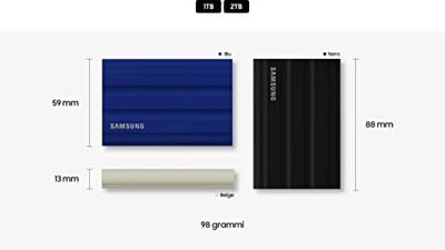 Samsung T7 Shield 1TB Externe SSD Beige