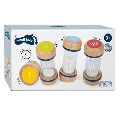 Small Foot houten zandlopers xl set, 4dlg. Small Foot houten zandlopers xl set, 4dlg.