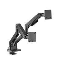 ACT Monitorarm max 35 office premium, gasveer, 2 monitoren - thumbnail