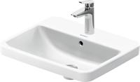 Duravit No.1 inbouwwastafel 55x43.5x17.5cm Hoogglans Wit 03555500272 - thumbnail