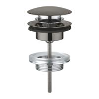 Grohe Waste Others met Push Open Plug Hard Graphite Geborsteld - thumbnail