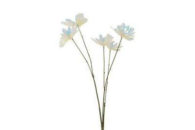 Decostar kunsttak vlinder iriserend 76 cm crème