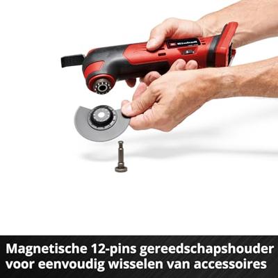 Einhell TE-MG 18/1 Li - Solo 4465195 Multifunctioneel accugereedschap Zonder accu, Zonder lader, Incl. accessoires 18 V Aantal meegeleverde accus: 0