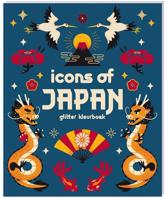 Icons of Japan Glitter Kleurboek - thumbnail