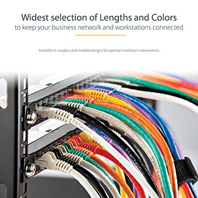 StarTech.com 15 ft Snagless StarTech Cat6 UTP patchkabel, ETL-geverifieerd, zwart,