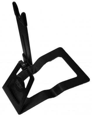 VWP etalage showstandaard 20-29" verstelbaar alu zwart