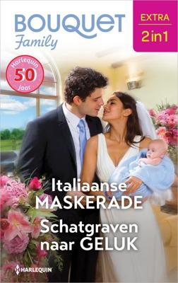 Italiaanse maskerade / Schatgraven naar geluk - Lynn Raye Harris, Jessica Gilmore - ebook