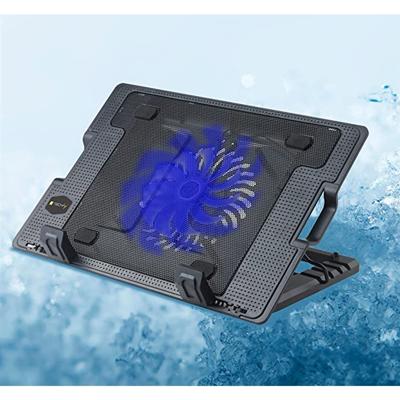 Techly ICOOL-CP12TY notebook cooling pad 43,9 cm (17.3") 1400 RPM Zwart