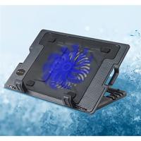 Techly ICOOL-CP12TY notebook cooling pad 43,9 cm (17.3") 1400 RPM Zwart - thumbnail