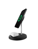 Draadloze oplader Muvit for Change Zwart - thumbnail