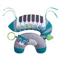 Evolutief kussen Piano 3 en 1 van Infantino grijs en blauw - thumbnail